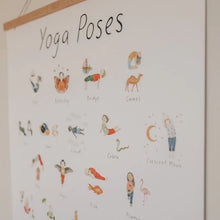 Load image into Gallery viewer, Yoga Poses Print (New)