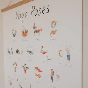 Yoga Poses Print (New)