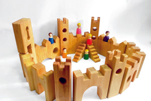 Bauspiel Castle Blocks Set 10 pieces