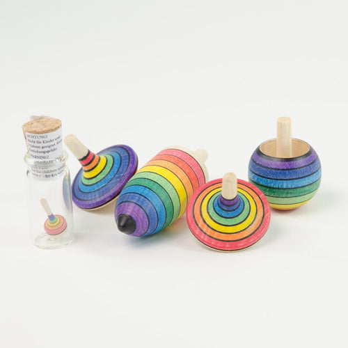 Mader Spinning Top Learning Set Rainbow (Levels 1-6)