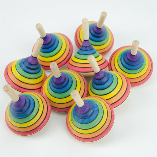 Mader Rallye Spinning Top Rainbow (Level 1)