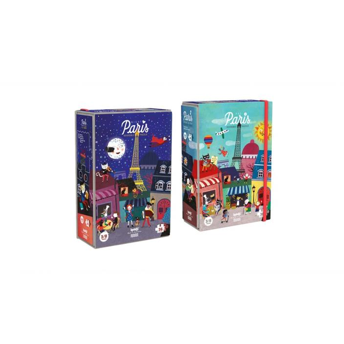 Londji Puzzle Night & Day In Paris- 36 pieces