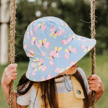 Load image into Gallery viewer, Girls Bucket Hat- Butterfly 3-6mth