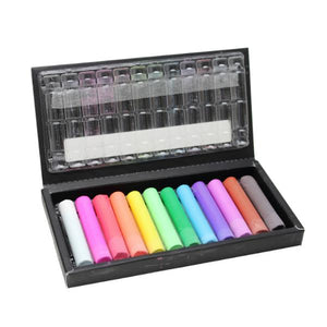 Kitpas Dustless Art Chalk 12 colours