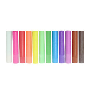 Kitpas Dustless Art Chalk 12 colours