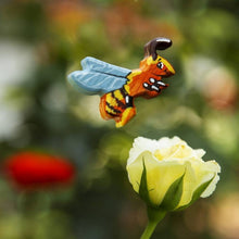 Load image into Gallery viewer, Wooden Caterpillar Bee